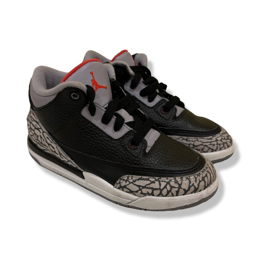 Jordan Black and Gray Sneakers Athletic Style